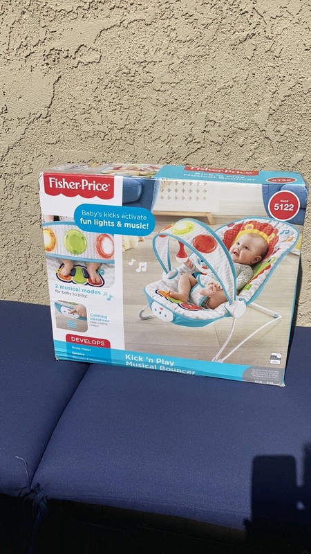 fisher price kick n play bouncer